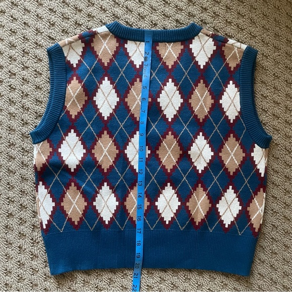 Cider Argle Sweater Vest - Picture 5 of 6